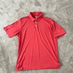 Red Adidas polo. Great condition. Size Medium.